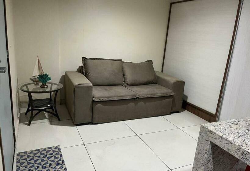 Апартаменты 1 Спальня с Балконом, Flat Beira Mar Tambaú