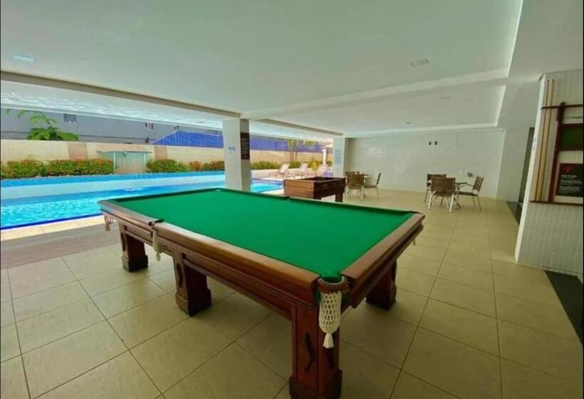 バルコニー付き１ベッドルームアパートメント, Flat Beira Mar Tambaú