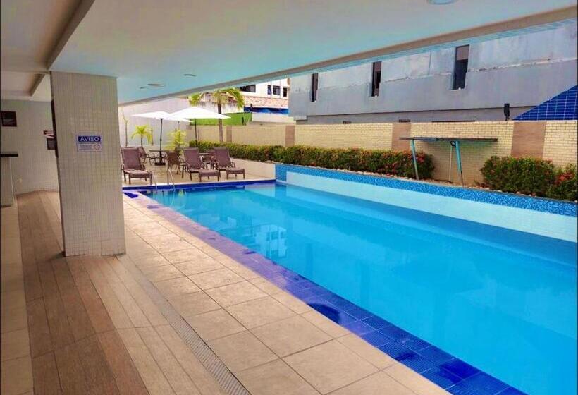 Апартаменты 1 Спальня с Балконом, Flat Beira Mar Tambaú