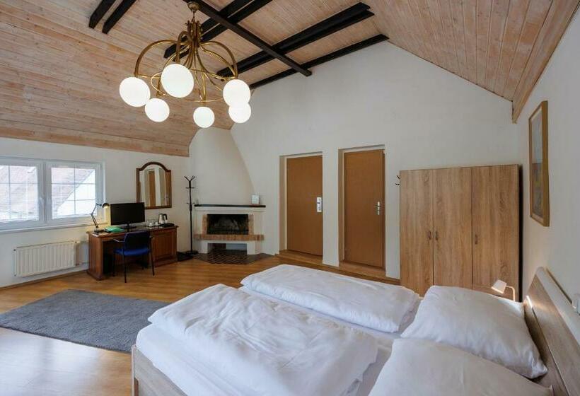 חדר משפחתי, Pension U Golfu Cihelny