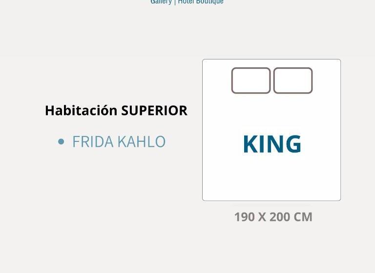 اتاق سوپریور با تخت بزرگ, Larimar Gallery Y Hotel Boutique