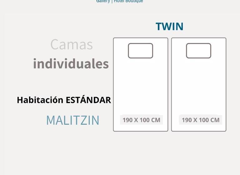 اتاق استاندارد با تخت بزرگ, Larimar Gallery Y Hotel Boutique