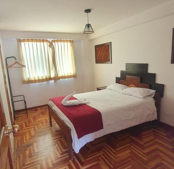 스탠다드 룸 산 전망, Shanti Hotel Pisac