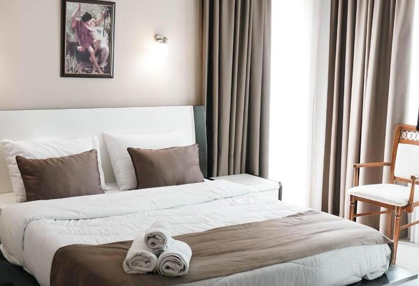 חדר סטנדרט נוף לים עם מרפסת, Kristal