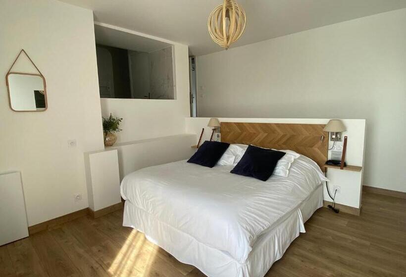 带阳台的豪华间, La Tour Aux Crabes Près De La Plage