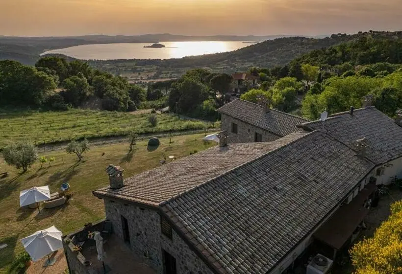 スタンダード４人部屋, Agriturismo Le Casette Sul Lago
