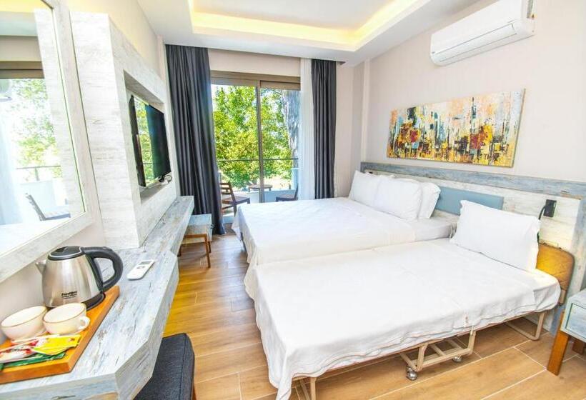 Quarto Triplo Estandar, Feri Surf Club Hotel Datça