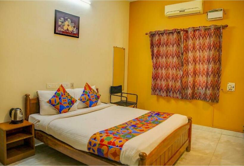 豪华房间, Fabhotel Hibiscus Stays Nr Sholinganallur Water Lake & Vgp Aqua Kingdom