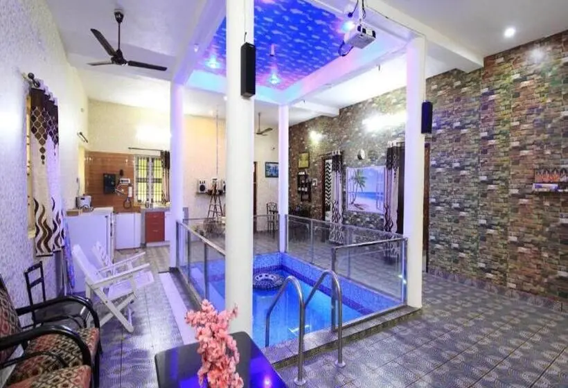 プール付き１ベッドルームヴィラ, Orange Orchid 6bhk Private Pool Villa