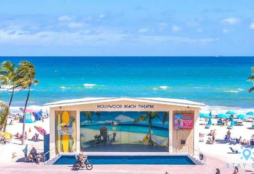 خانه 1 خوابه, Rooftop Pool   Hot Tub   Hollywood Beach Broad   Walk