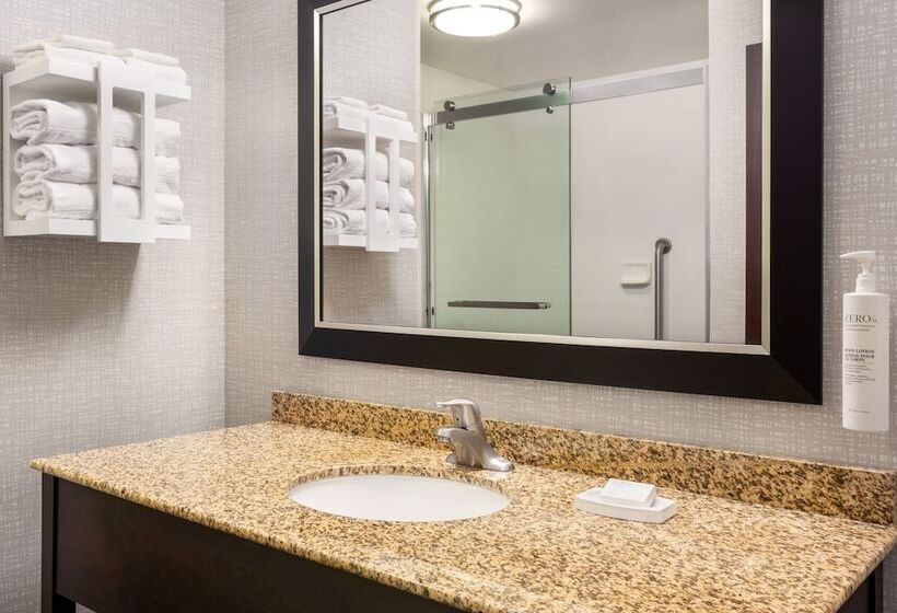 带大床的标准间, Hampton Inn & Suites York South