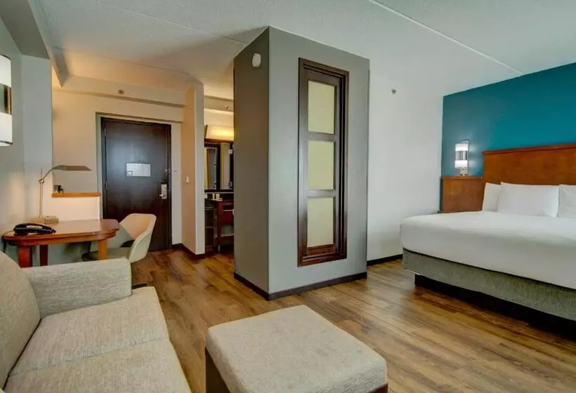 キングサイドベッドのスタンダードワンルーム, Hyatt Place Grand Rapids South