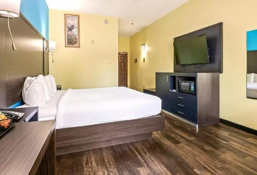 キングサイズベッドのスタンダードルーム, Magnuson Hotel Wildwood Inn Crawfordville
