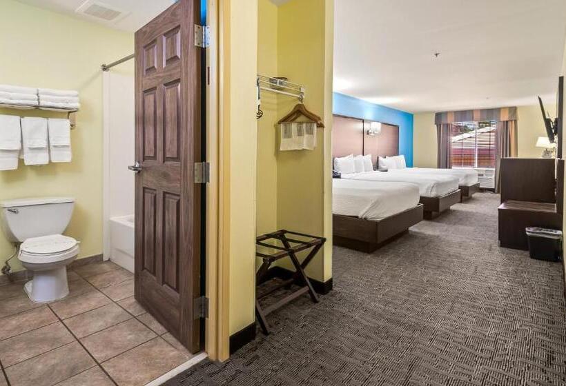 غرفة قياسية ثلاثية, Magnuson Hotel Wildwood Inn Crawfordville