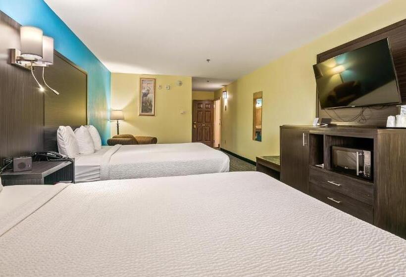 غرفة قياسية سرير ملكى لذوى الإحتياجات الخاصة, Magnuson Hotel Wildwood Inn Crawfordville