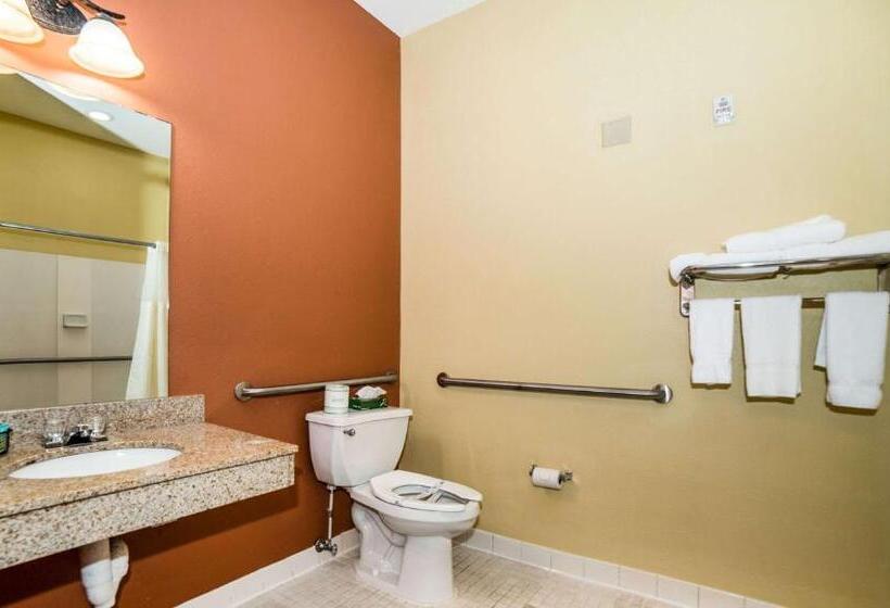 غرفة قياسية سرير كينج لذوى الإحتياجات الخاصة, Magnuson Hotel Wildwood Inn Crawfordville