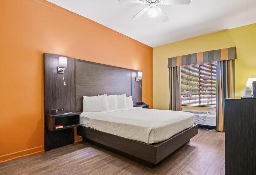 Номер Стандарт Кровать Кинг Адаптированный для Инвалидов, Magnuson Hotel Wildwood Inn Crawfordville