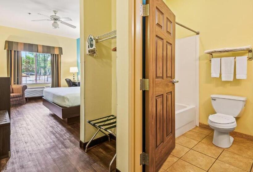 غرفة قياسية سرير كينج, Magnuson Hotel Wildwood Inn Crawfordville