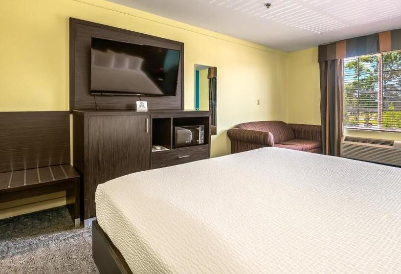 غرفة قياسية سرير كينج, Magnuson Hotel Wildwood Inn Crawfordville