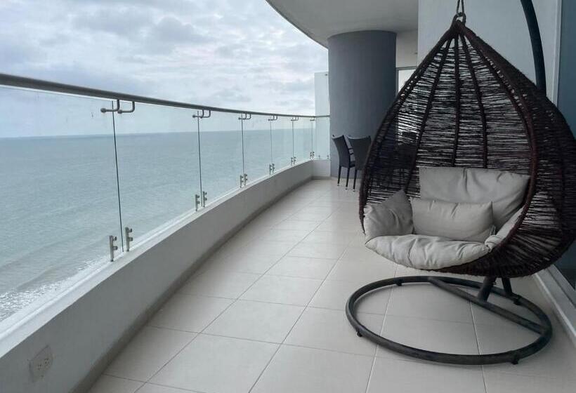 Апартаменты 2 Спальни, Grand Diamond Beach Lujoso Departamento Frente Al Mar