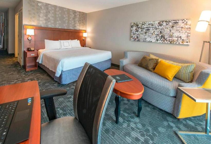 带大床的标准间, Courtyard By Marriott Montgomery Prattville