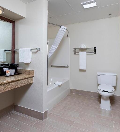 غرفة قياسية سرير كينج لذوى الإحتياجات الخاصة, Quality Inn & Suites