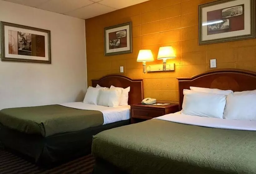 2ダブルベッドのスタンダードルーム, Red Carpet Inn Duncannon