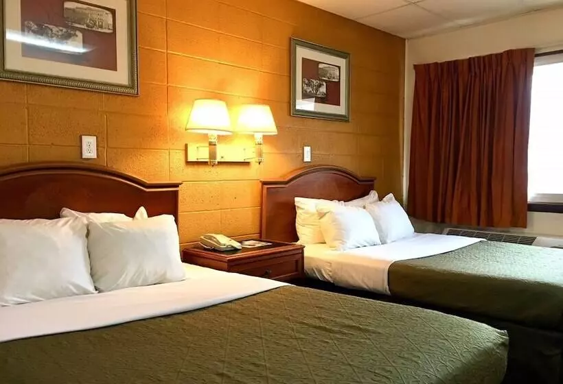 2ダブルベッドのスタンダードルーム, Red Carpet Inn Duncannon