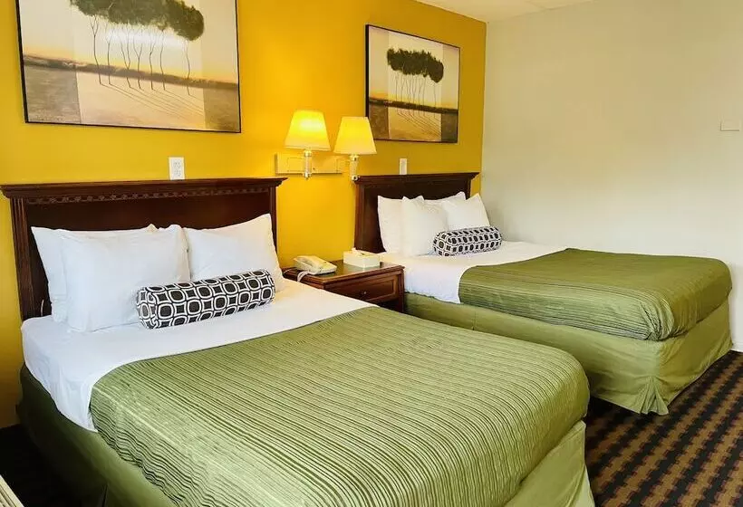 2ダブルベッドのスタンダードルーム, Red Carpet Inn Duncannon
