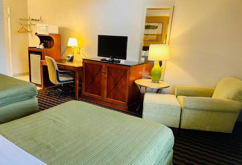 스탠다드 룸 더블 침대 2개, Red Carpet Inn Duncannon