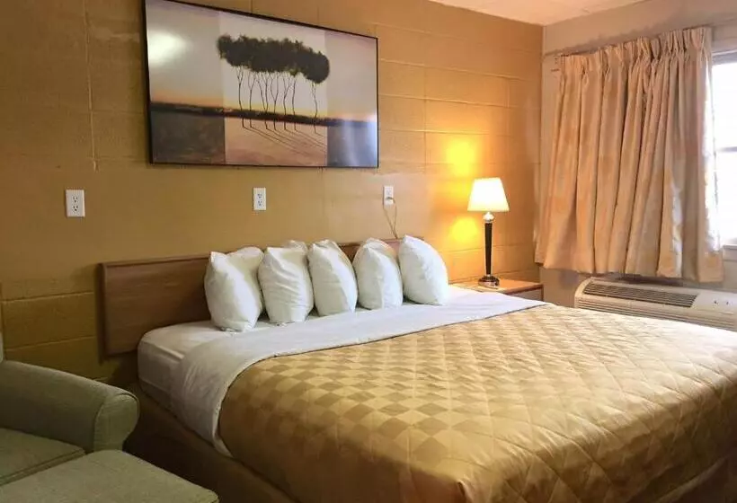 キングサイズベッドのスタンダードルーム, Red Carpet Inn Duncannon
