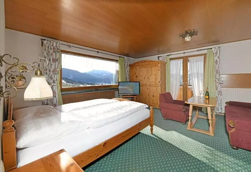 バルコニー付きスタンダードルーム, St Hubertus Bnb