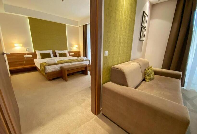 جناح جونيور, Imola Hotel Platán