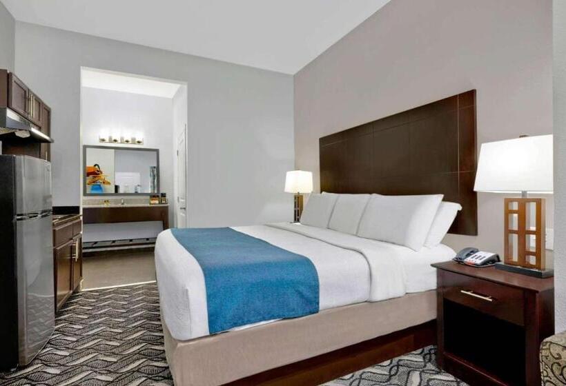 キングサイズベッドのデラックスルーム, Studio 6pleasanton, Tx