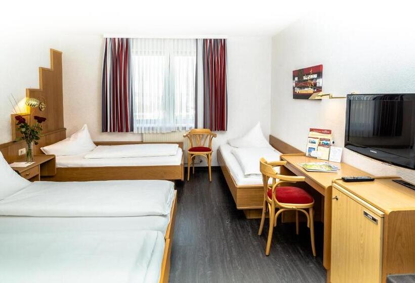 غرفة قياسية رباعية, 4 Länder Hotel Deutschmann