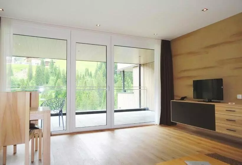 ２ベッドルームのコンフォートアパートメント, Aparthotel Alpinresort Damüls