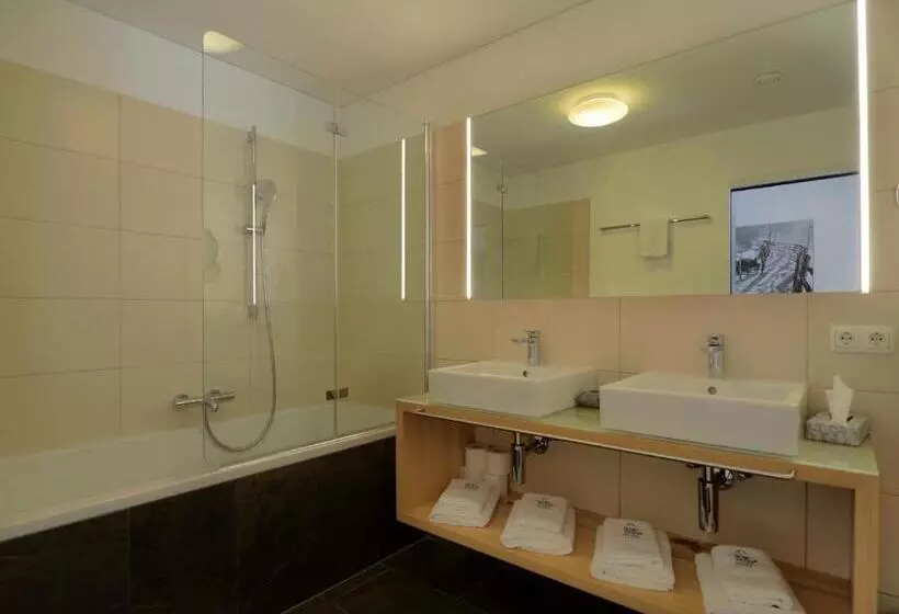 ２ベッドルームのスーペリアアパートメント, Aparthotel Alpinresort Damüls