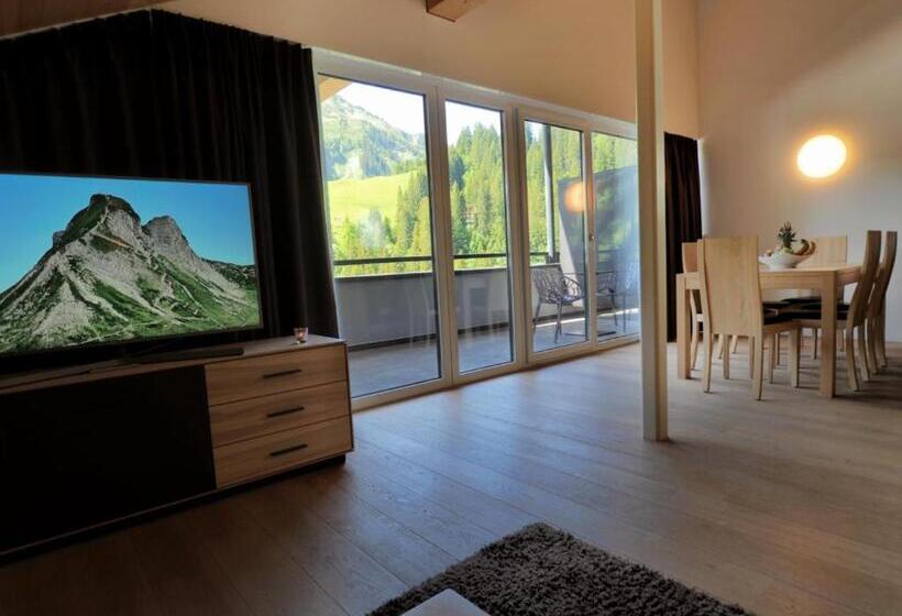 Апартаменты Superior 2 Спальни, Aparthotel Alpinresort Damüls