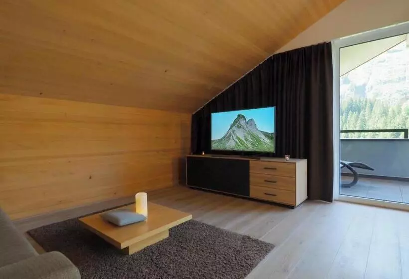 ２ベッドルームのスーペリアアパートメント, Aparthotel Alpinresort Damüls