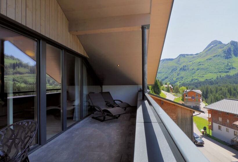 带1个卧室的公寓, Aparthotel Alpinresort Damüls