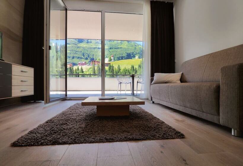 带1个卧室的公寓, Aparthotel Alpinresort Damüls