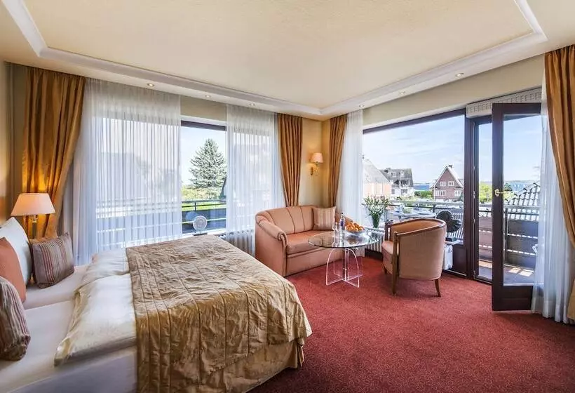 オーシャンビュージュニアスイート, Büngers Apartment Hotel Mit Sommerstrandkorb & Gartensauna