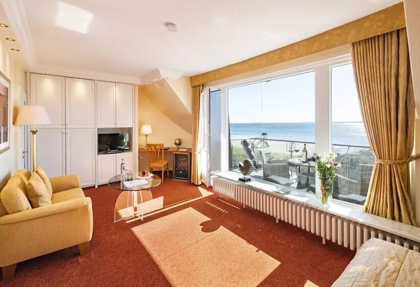 オーシャンビュージュニアスイート, Büngers Apartment Hotel Mit Sommerstrandkorb & Gartensauna