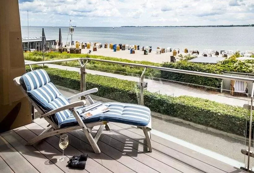 オーシャンビュージュニアスイート, Büngers Apartment Hotel Mit Sommerstrandkorb & Gartensauna