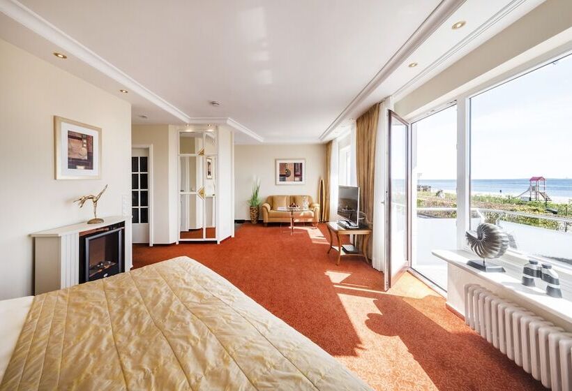 小型套房带海景, Büngers Apartment Hotel Mit Sommerstrandkorb & Gartensauna