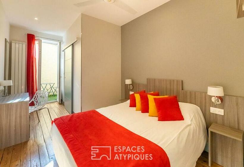 غرفة كلاسيكية, Logis Hôtel Restaurant Des Corbières