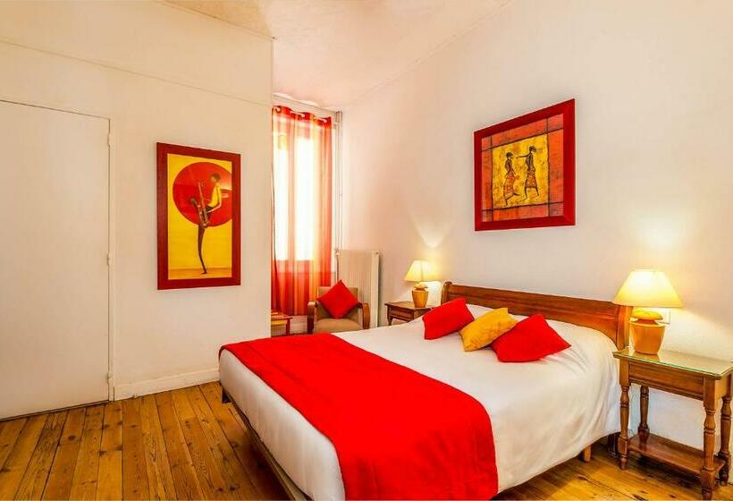 غرفة كلاسيكية, Logis Hôtel Restaurant Des Corbières