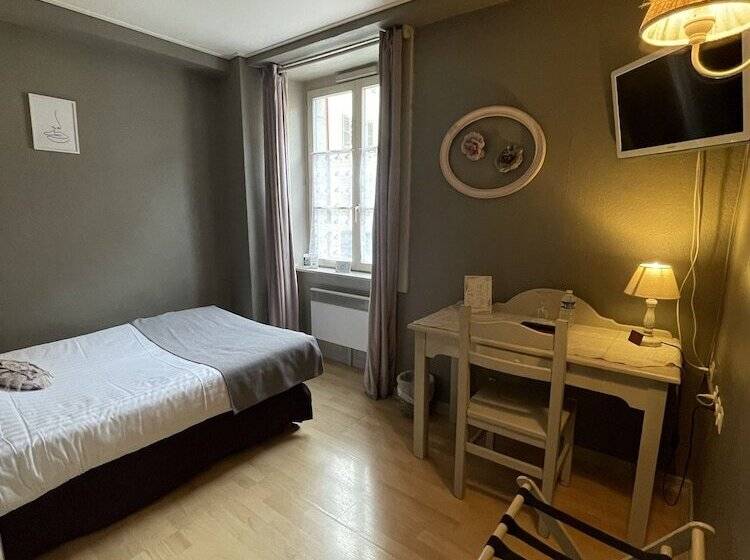 クラシックシングルルーム, The Originals Boutique, Hôtel De La Balance, Montbéliard