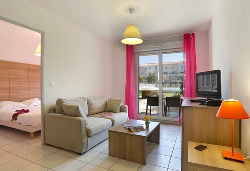 带1个卧室带泳池的公寓, Vacanceole  Residence Cap Camargue