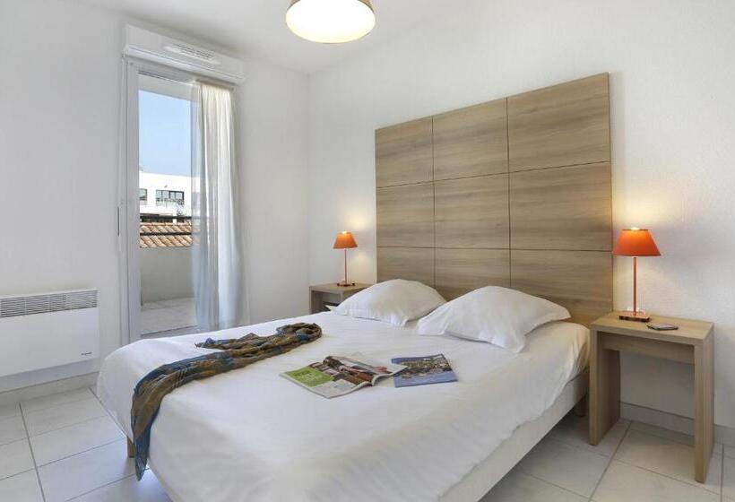 Апартаменты 1 Спальня Вид на Бассейн, Vacanceole  Residence Cap Camargue